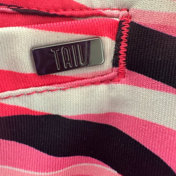 NWT - Tail White Label Women's Pull On Pink Black White Animal Print Skort Large - Picture 3 of 10